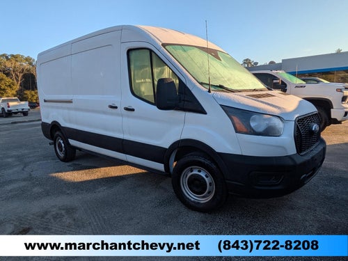 2023 Ford Transit Cargo Van T-150 130" Med Rf 8670 GVWR RWD