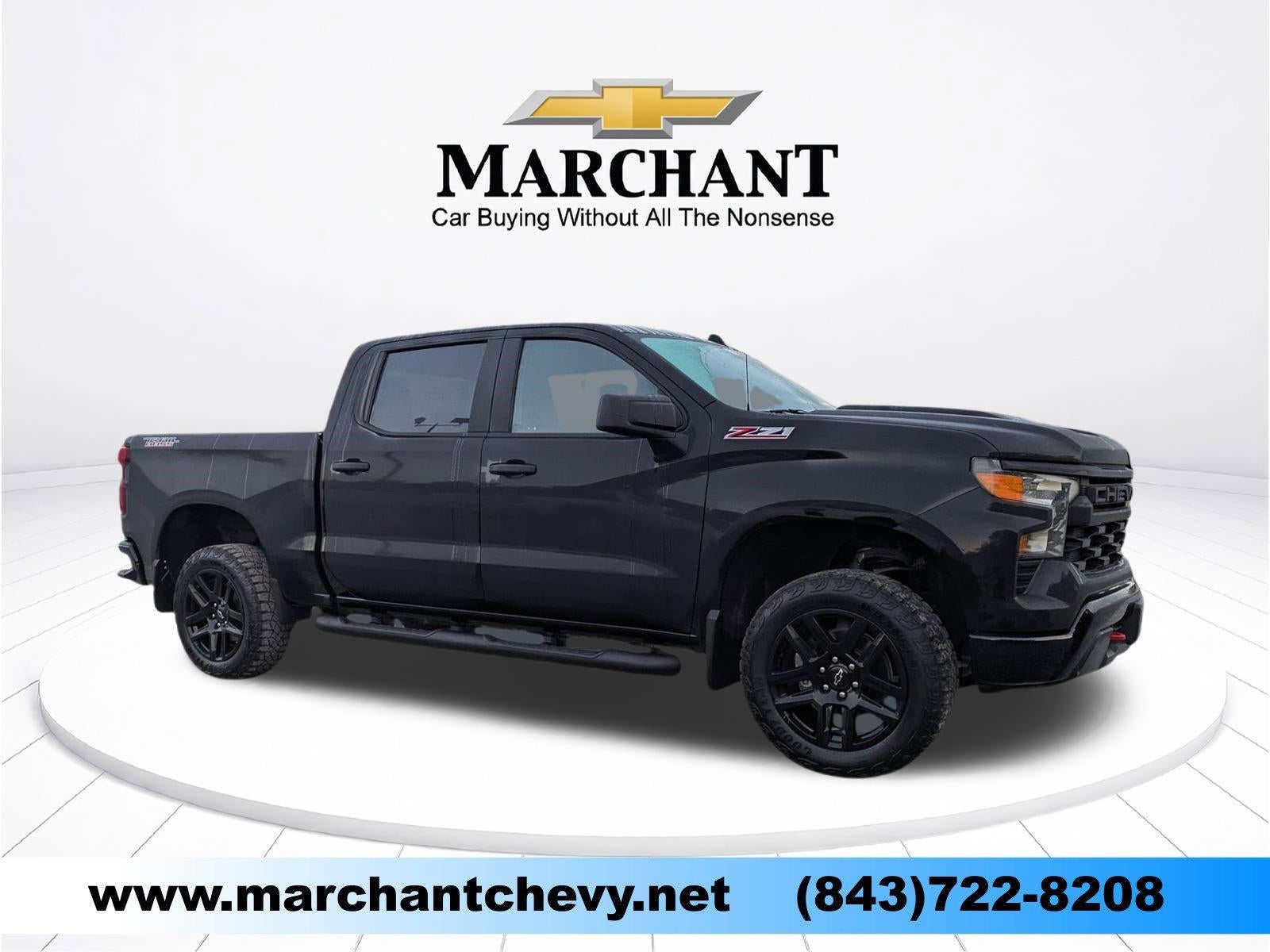 2024 Chevrolet Silverado 1500 Crew Cab Short Box 4-Wheel Drive Custom Trail Boss