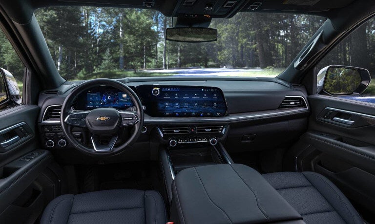 2026 Chevy Tahoe interior dashboard