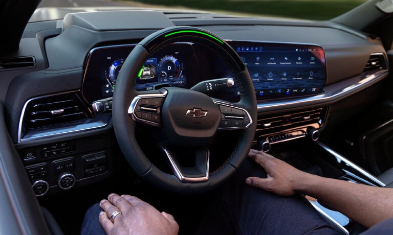 2026 Chevy Tahoe hands off driver